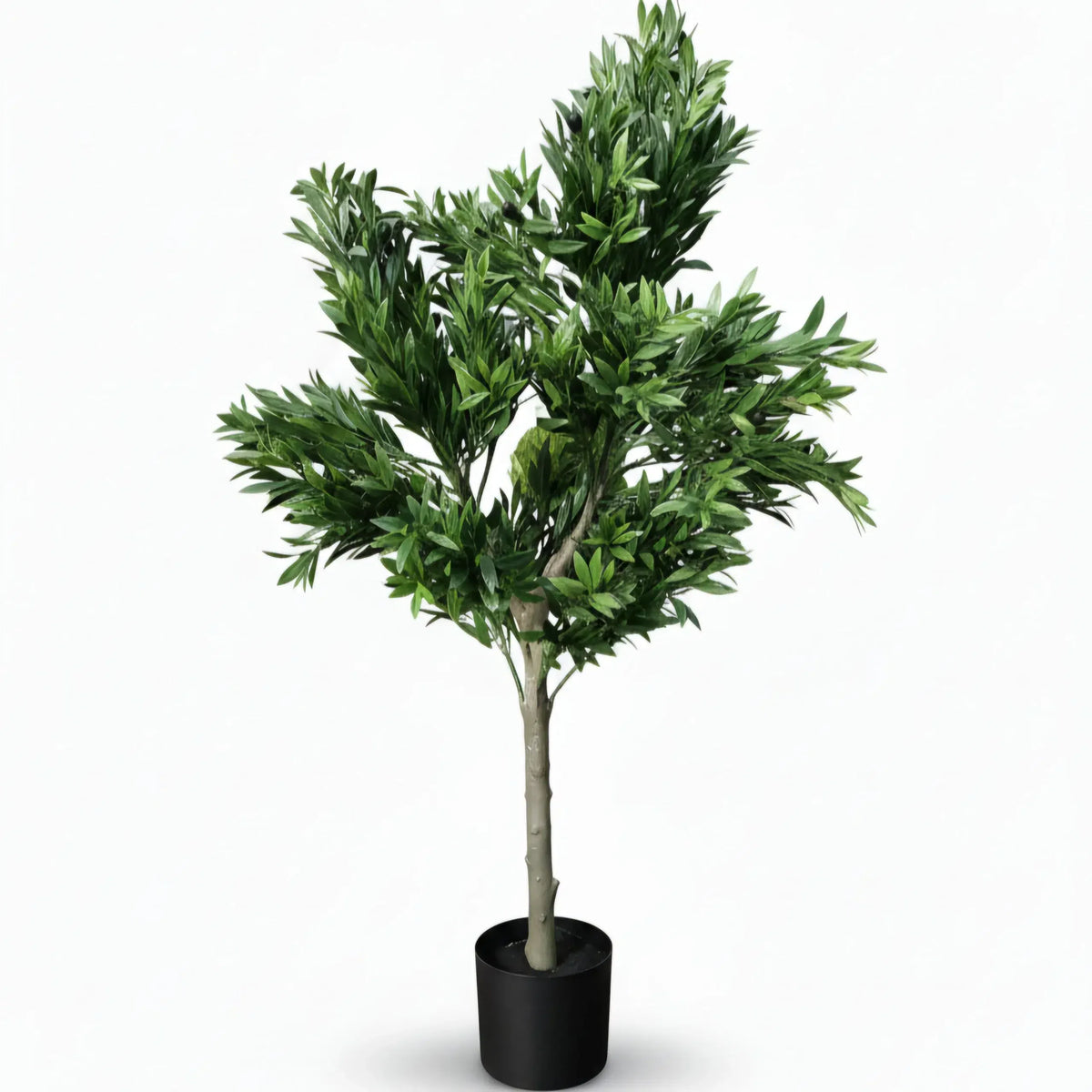 Premium Artificial Olive Tree 130cm UV Resistant