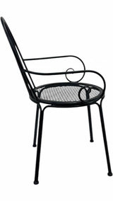 Set 2 Outdoor Vintage Chair w Arms 88cm