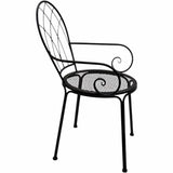 Set 2 Outdoor Modern Chair w Arms 90cm