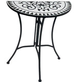 Persian Outdoor Half Round Table 69cm