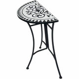 Persian Outdoor Half Round Table 69cm