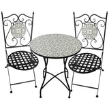 Sahara Twilight 3pc Outdoor Table & Chairs Setting