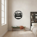 Round 4Wd Wall Art 60cm