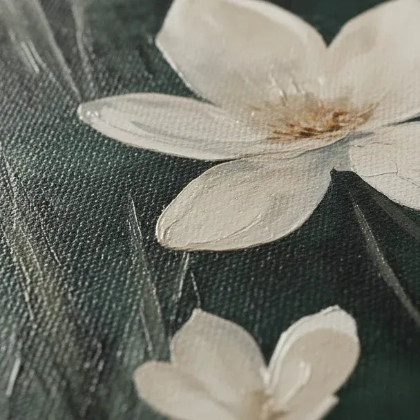 Blooming Flower Framed Artwork 50x150cm