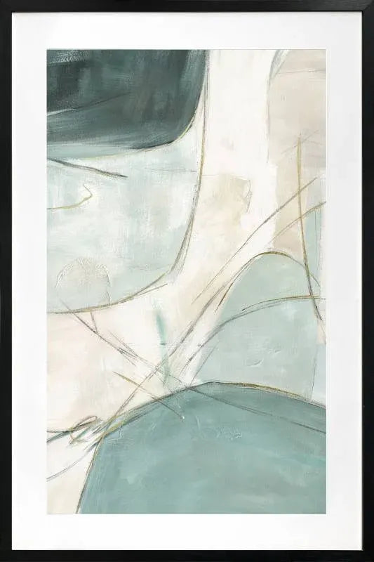 Billow Artwork Framed W Glass Front 80x120cm