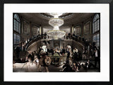 Welcome To The Party Artwork Framed W Glass Front 80x60cm
