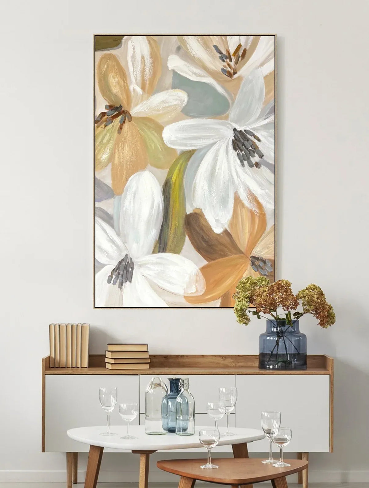 Strata Floral Artwork