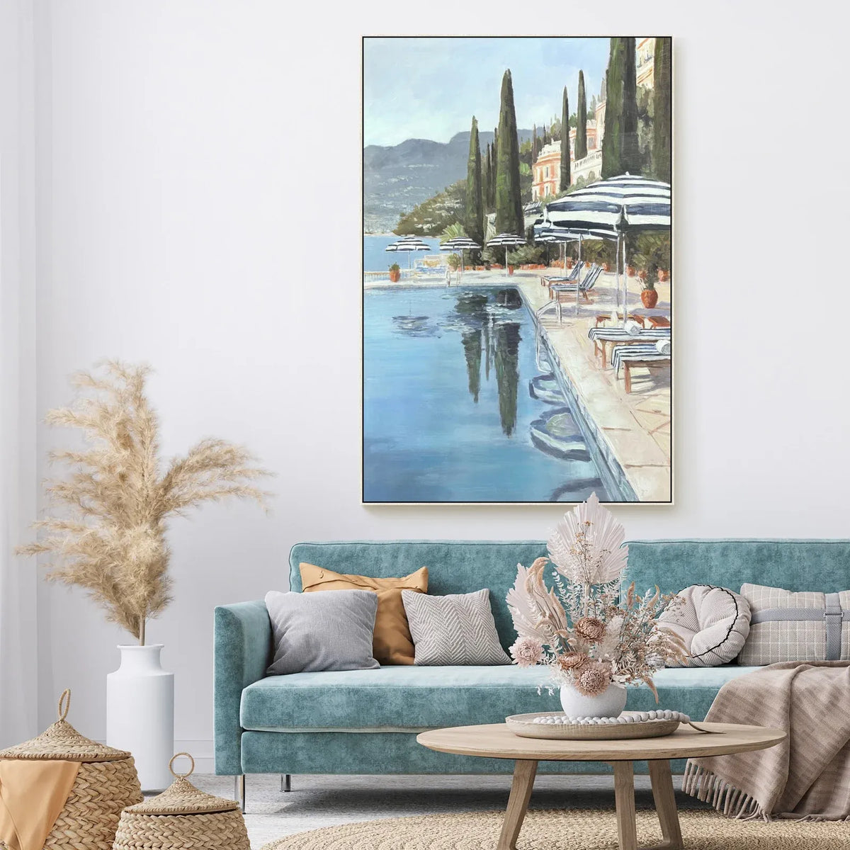 Como by the Pool Artwork
