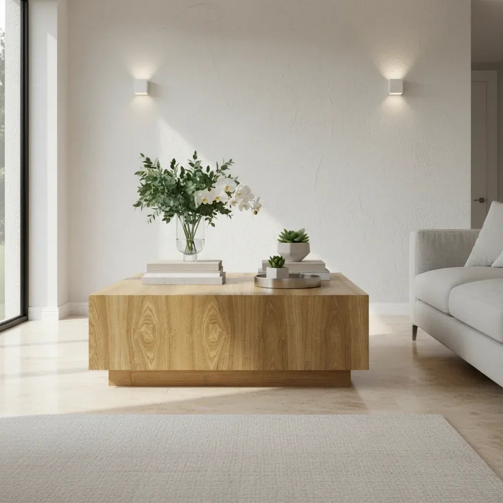 Sonia Coffee Table - Oak Veneer Look