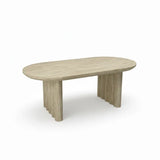 Signorina Coffee Table - Travertine Look