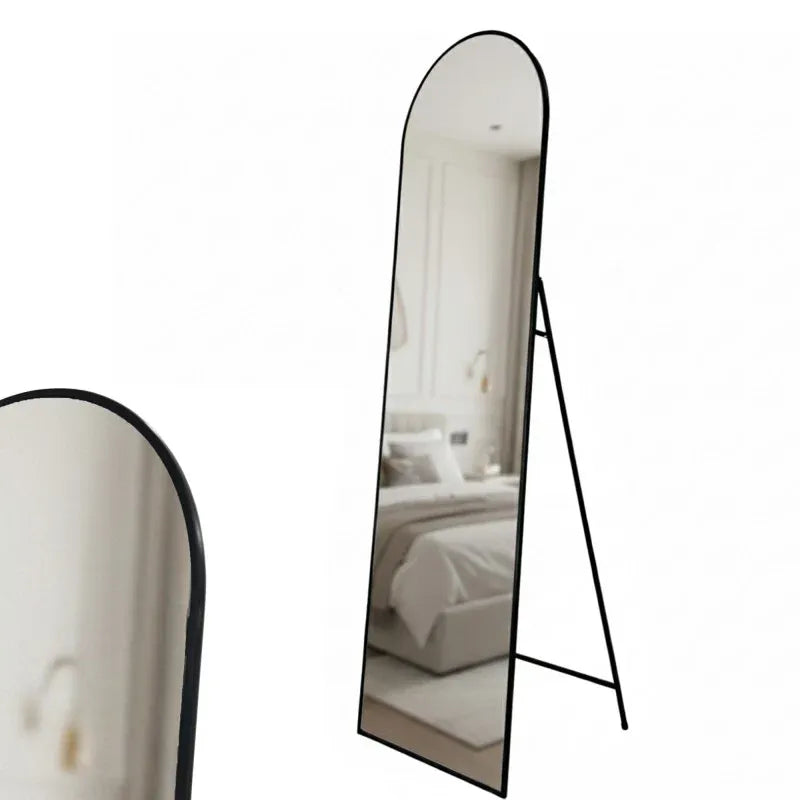 Nikola Cheval Mirror Black 170cm