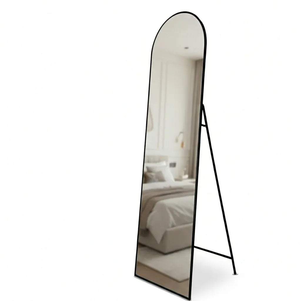 Nikola Cheval Mirror Black 170cm