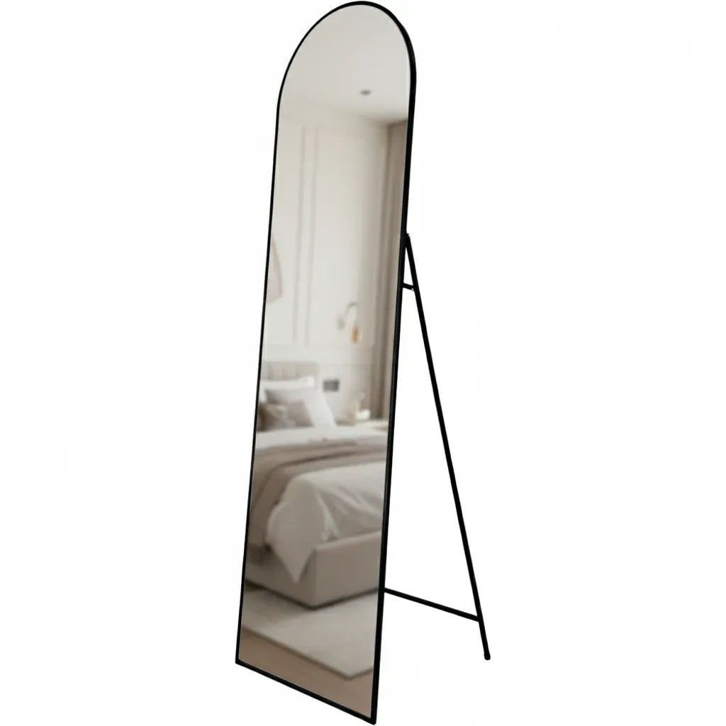 Nikola Cheval Mirror Black 170cm