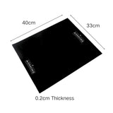 ASMOKE Premium Copper & Black BBQ Grill Mats (2-Pack) - Non-Stick PTFE Coating, Cooking Mats| Reusable and Easy to Clean