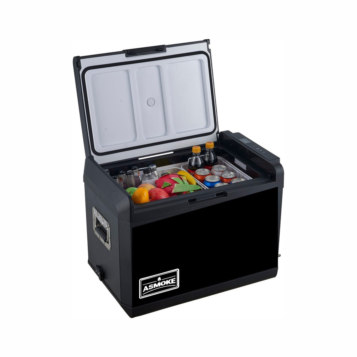 ASMOKE Essential Portable Wood Pellet Grill & Smart Smoker with 47L Premium Mini Fridge Bundle