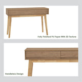 Hirado Console Hallway Table - Natural