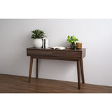 Hirado Console Hallway Table - Cocoa