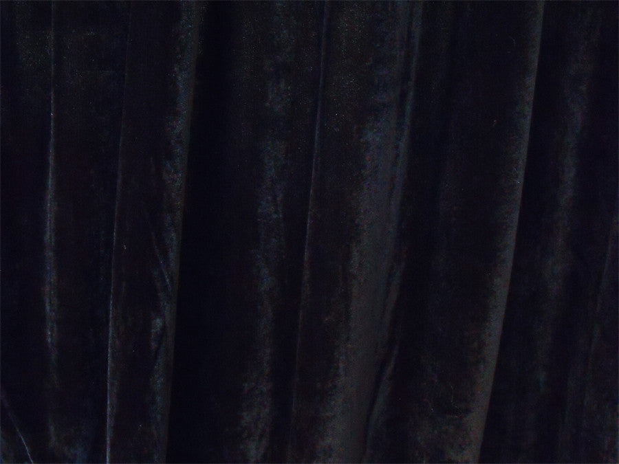 Large Velvet Curtains Black 600cm wide x 230cm Drop PINCH PLEAT+ 30 Hooks New