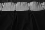 Large Thick Velvet Blockout Curtains 600x 270cm PINCH PLEAT 2 panel+Hooks Black