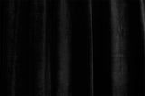 Large Thick Faux Mink Velvet Curtains Blockout 550x 230cm+Hook Pinch Pleat Black