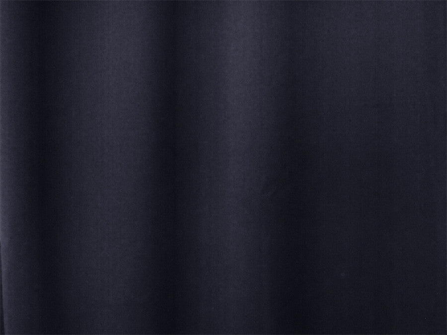 100% Blockout Curtain 1x300x270cm PINCH PLEAT Blackout High Level Fabric Black