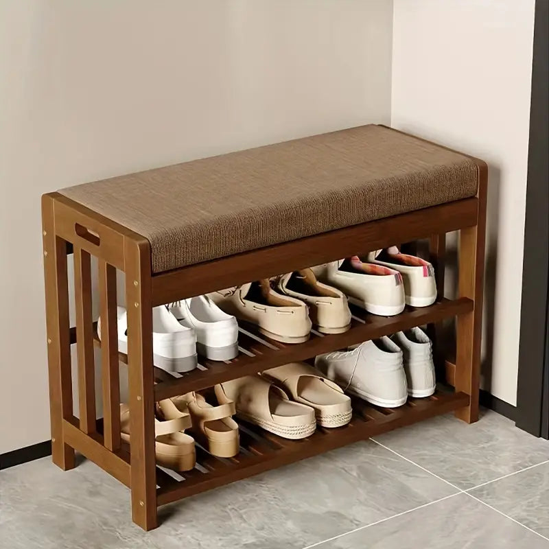 NNETM Organizer & Dustproof Storage Shoe Rack - 2-Tier