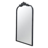 ORNATE METALLIC WALL MIRROR