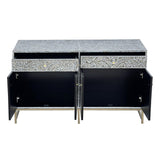 MOTHER OF PEARL HAND MADE SWISH SIDEBOARD