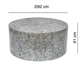 MONT BLANC MOTHER OF PEARL HAND MADE COFFEE TABLE