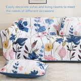 Blue Floral Serenity Bedspread Coverlet 3 Piece Set