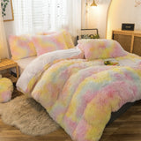 Colorful Plush Seville Eden Quilt / Doona / Duvet Cover set