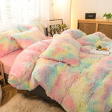Colorful Plush Madeira Marigold Quilt / Doona / Duvet Cover set