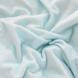 Blue Plush Arabelle Leaf Quilt / Doona / Duvet Cover set