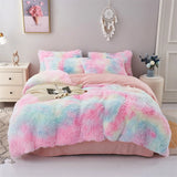 Tie Dye Avignon Botanical Quilt / Doona / Duvet Cover set