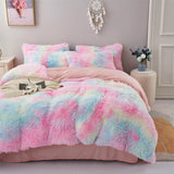 Tie Dye Avignon Botanical Quilt / Doona / Duvet Cover set