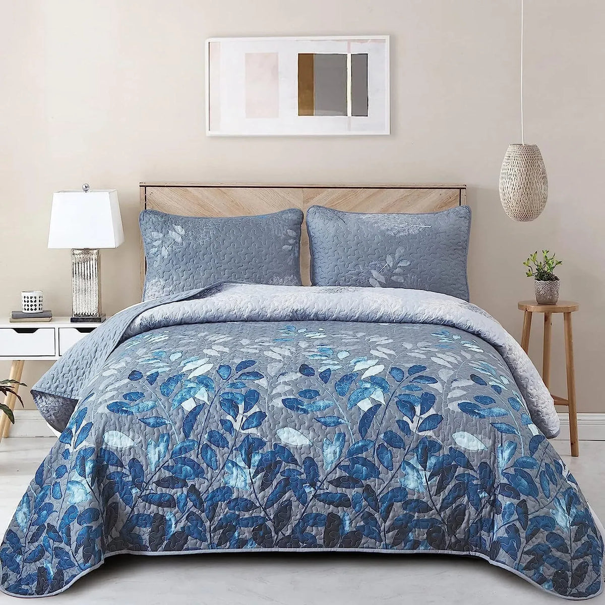 Estate Aurelia Leaf Quilt / Doona / Duvet Cover set