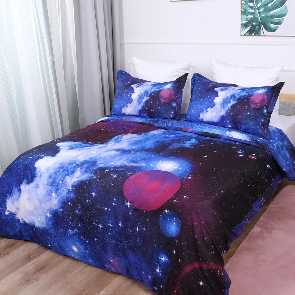 Mandala Delphine Willow Quilt / Doona / Duvet Cover set