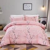Pink Bloom Delphine Charm Quilt / Doona / Duvet Cover set