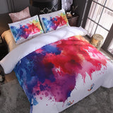White Prague Eden Quilt / Doona / Duvet Cover set