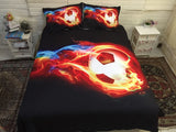 Basketball Solenne Leaf Quilt / Doona / Duvet Cover set