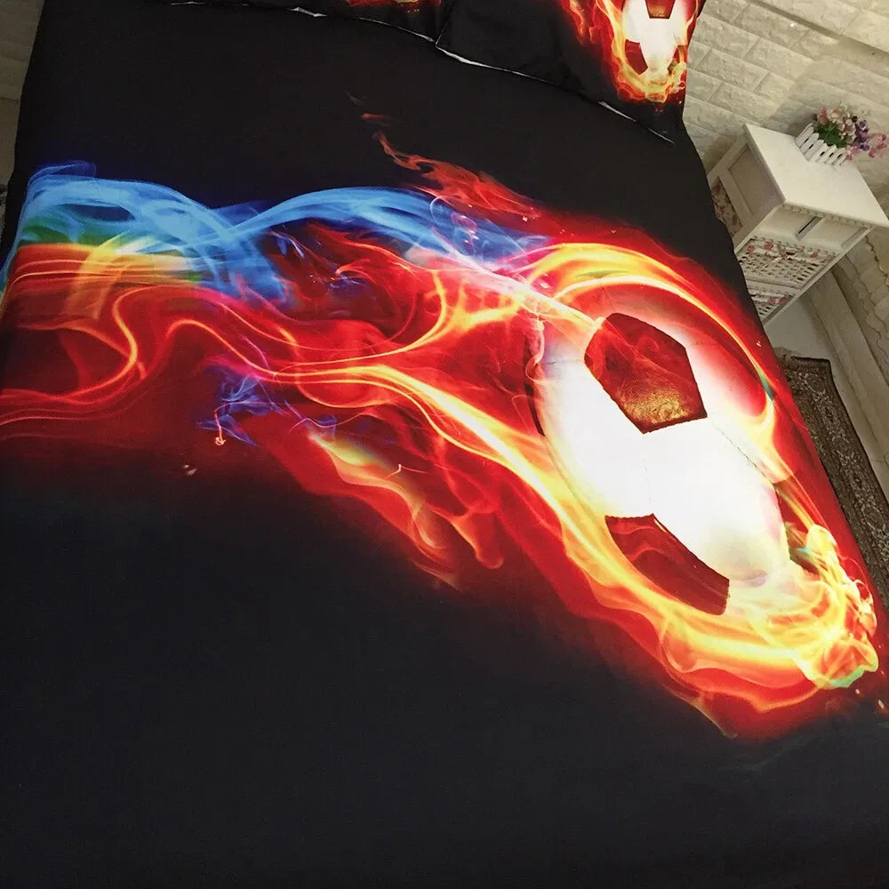 Basketball Solenne Leaf Quilt / Doona / Duvet Cover set