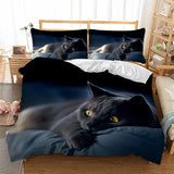 Black Asteria Atelier Quilt / Doona / Duvet Cover set