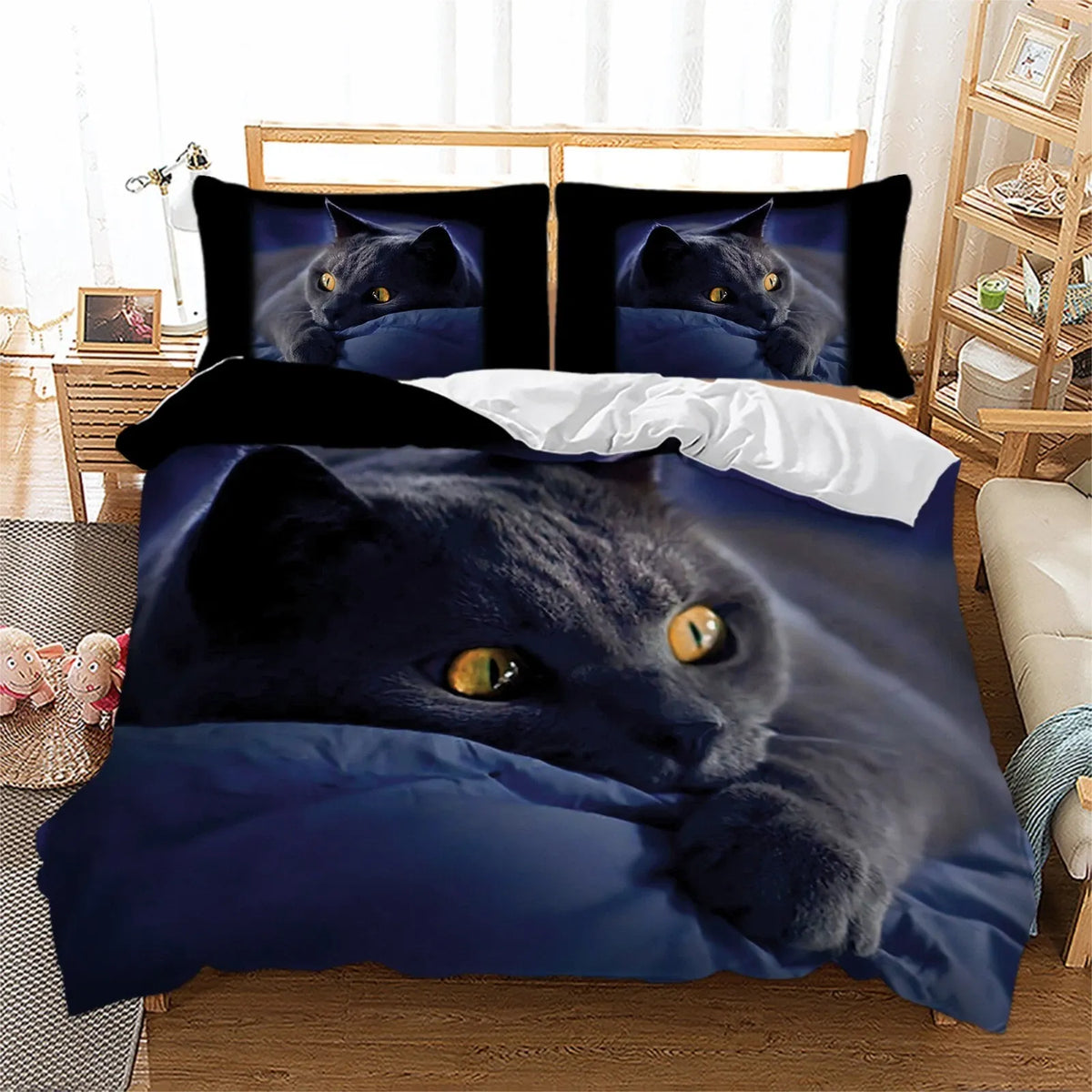 Cat Etoile Charm Quilt / Doona / Duvet Cover set