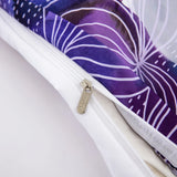 Violet Fiore Leaf Mirage Quilt / Doona / Duvet Cover set