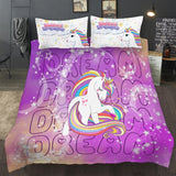 Unicorn Dream Clarisse Serenity Quilt / Doona / Duvet Cover set