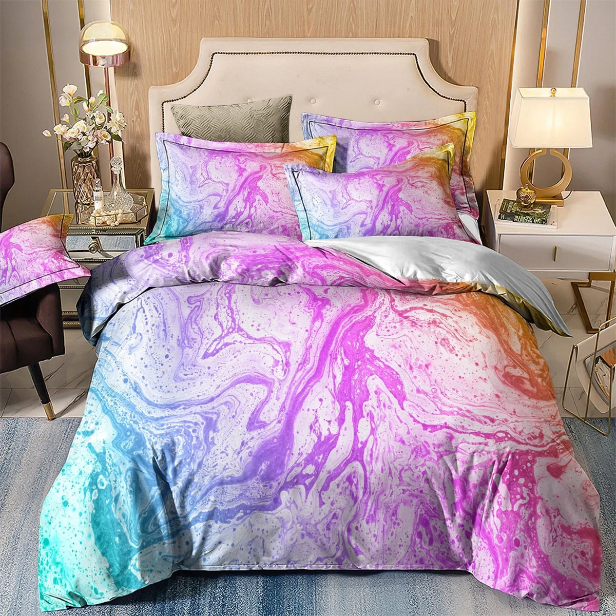 Luxe Verona Charm Quilt / Doona / Duvet Cover set