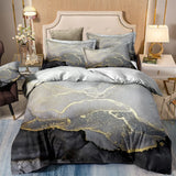 Marble Leaf Belgravia Serenity Quilt / Doona / Duvet Cover set
