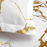 White Golden Nordic Atelier Quilt / Doona / Duvet Cover set