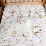 White Golden Nordic Atelier Quilt / Doona / Duvet Cover set