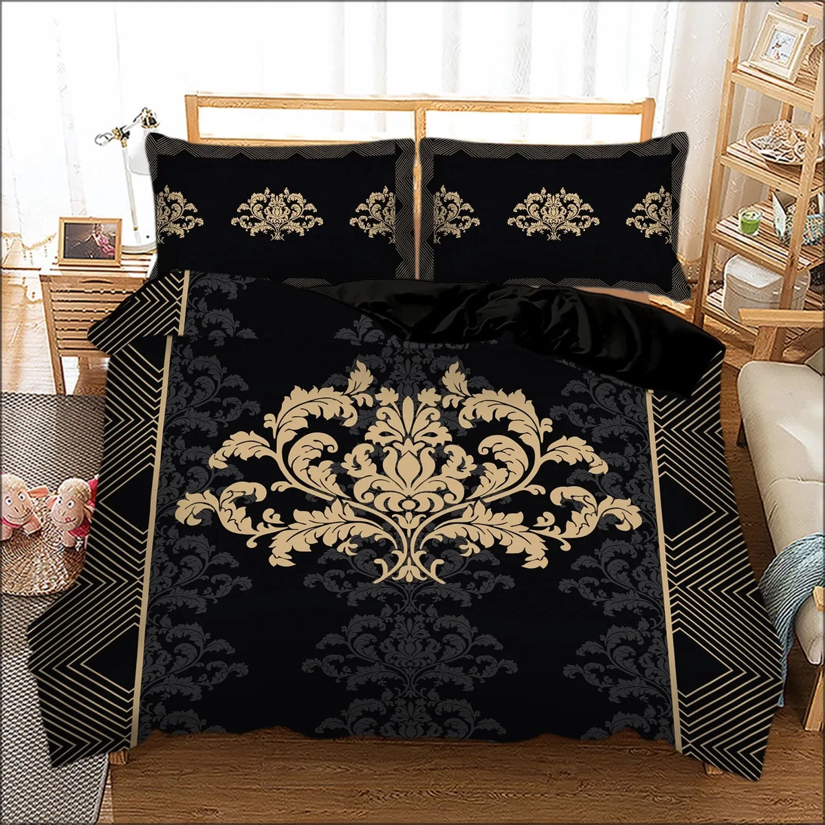Bloom Damascus Monaco Atelier Quilt / Doona / Duvet Cover set